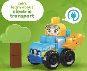 MEGA Bloks – Ensemble de Blocs Ville Écolo pour Tout-Petits avec Figurines (88 Pièces) - Simple Boutique