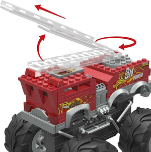 MEGA Hot Wheels Monster Trucks – Kit de Construction 5-Alarm (284 Pièces) - Simple Boutique