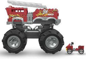 MEGA Hot Wheels Monster Trucks – Kit de Construction 5-Alarm (284 Pièces) - Simple Boutique