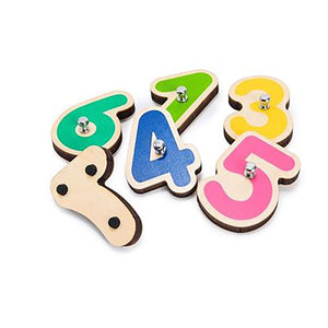 Marbotic - Ensemble de Chiffre Intelligent en Bois pour Tablette, Pour en Enfant de 3 à 5 ans - Simple Boutique