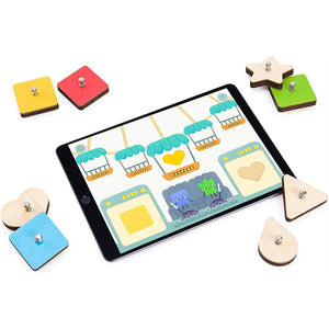 Marbotic - Formes et Couleurs en Bois Intelligent pour Tablette, Pour Enfants de 3 à 5 ans - Simple Boutique