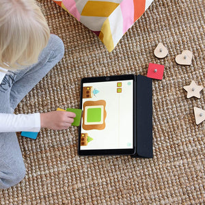 Marbotic - Formes et Couleurs en Bois Intelligent pour Tablette, Pour Enfants de 3 à 5 ans - Simple Boutique