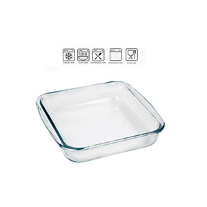 Marinex - Ensemble de 2 Plats de Cuisson en Verre, Température Maximum de 572 Fahrenheit - Simple Boutique