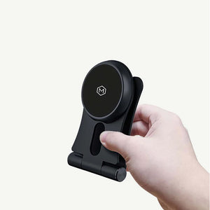 MightyMount - Support de Téléphone Magnétique Magsafe avec Chargeur Sans-Fil, Noir - Simple Boutique