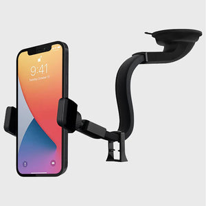 MightyMount - Support de Téléphone pour Tableau de Bord ou Parre-Brise de Voiture, Noir - Simple Boutique