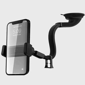 MightyMount - Support de Téléphone pour Tableau de Bord ou Parre-Brise de Voiture, Noir - Simple Boutique