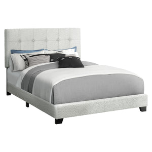 Monarch Specialties I 5801F - Lit, Taille Totale, Chambre À Coucher, Rembourré, Cadre Seulement, Transitionnel - Simple Boutique