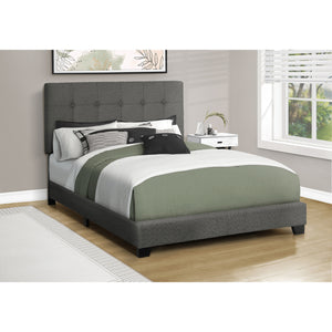 Monarch Specialties I 5803F - Lit, Taille Totale, Chambre À Coucher, Rembourré, Cadre Seulement, Transitionnel - Simple Boutique