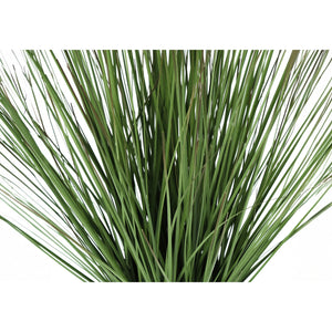 Monarch Specialties I 9574 - Plante Artificielle, 21" De Haut, Gazon, Intérieur, Faux, Faux, Tableau, Verdure, Mis En Pot, Vraie Touche, Décoratif, Herbe Verte, Pot Blanc - Simple Boutique