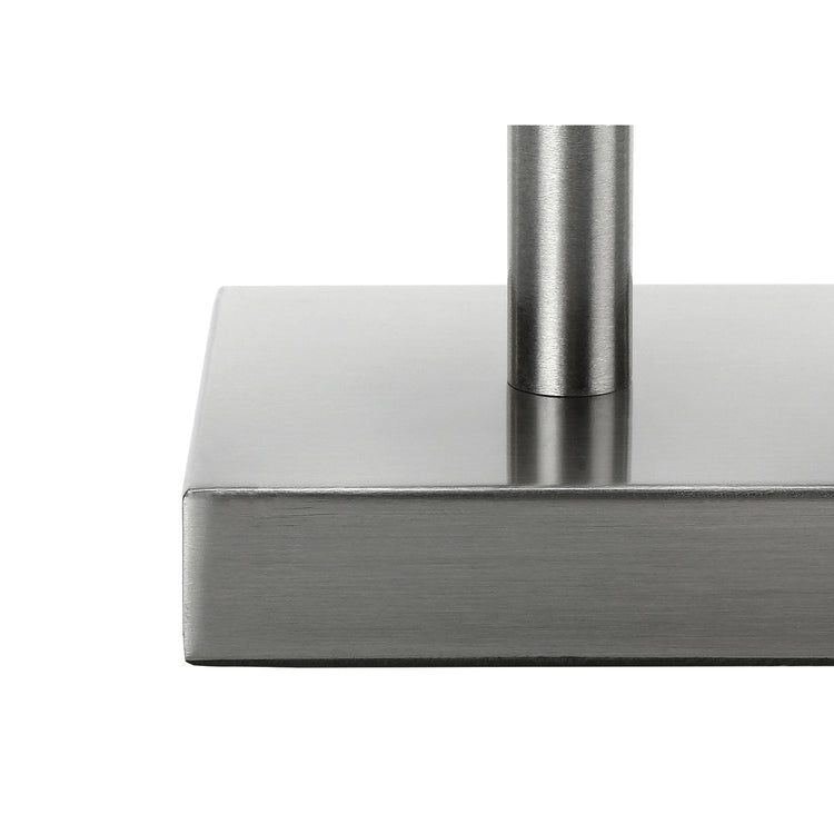 Monarch Specialties I 9649 - Luminaire, Ensemble De 2, 17"H, Lampe De Table, Port Usb Inclus, Abat-jour Ivoire / Crème, Contemporain - Simple Boutique