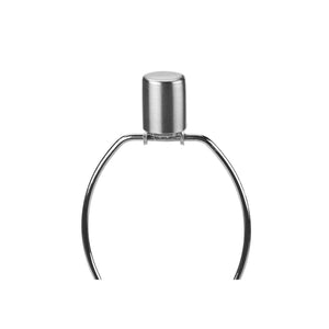 Monarch Specialties I 9657 - Luminaire, 28"H, Lampe De Table, Nickel, Abat-jour Ivoire / Crème, Contemporain - Simple Boutique