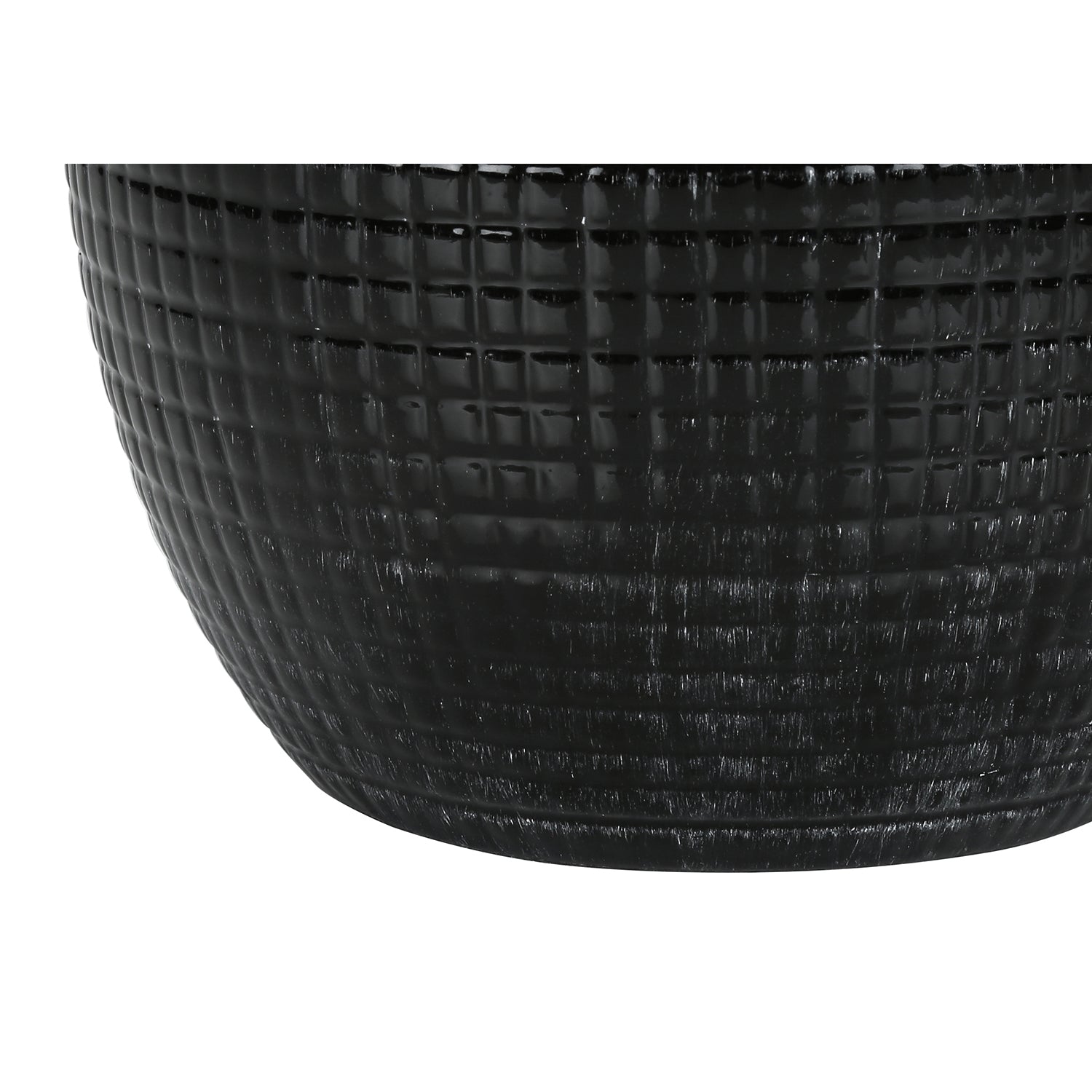 Monarch Specialties I 9705 - Luminaire, 26"H, Lampe De Table, Céramique Noire, Abat-jour Ivoire / Crème, Contemporain, Moderne - Simple Boutique