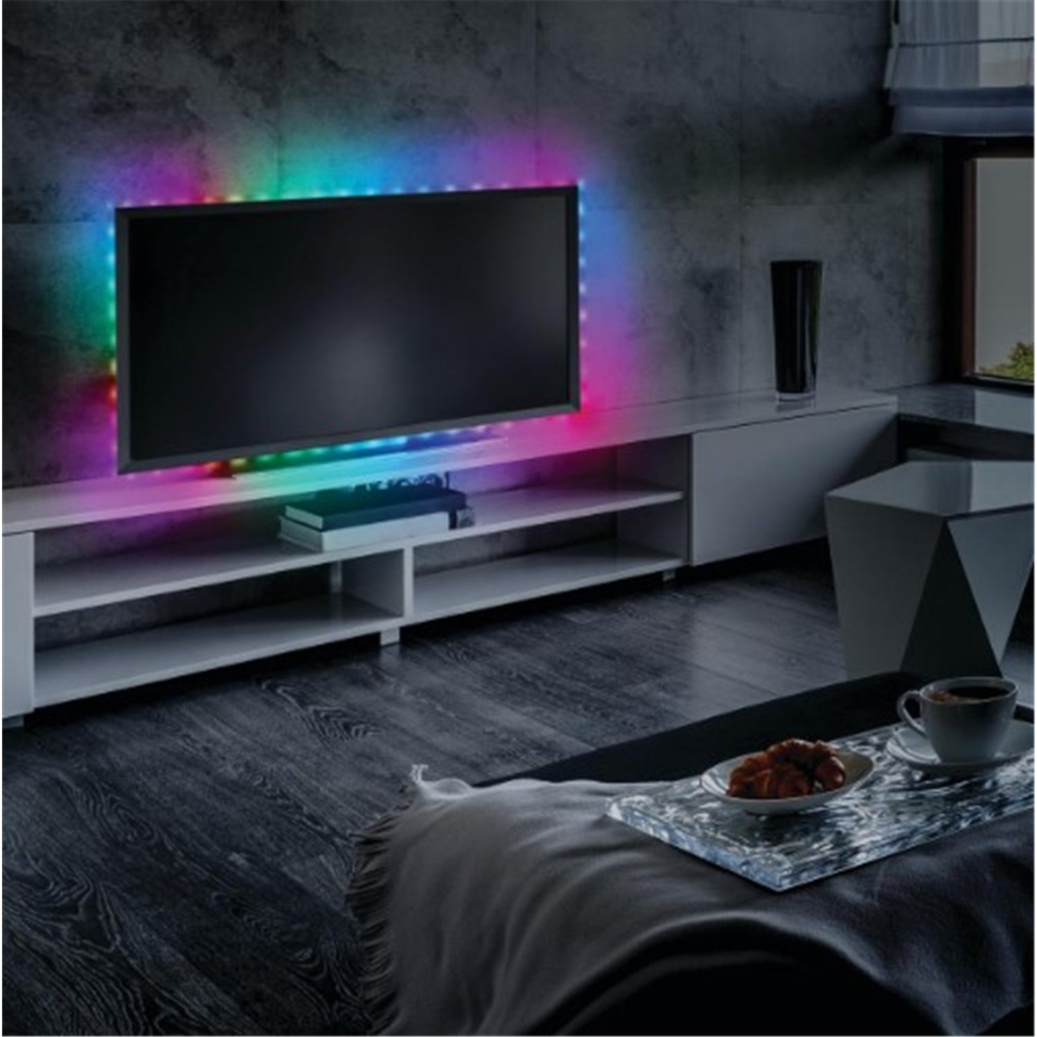 Monster - Bande Lumineuse LED Intelligente, Longeur de 4 Mètres, Réactif au Son - Simple Boutique