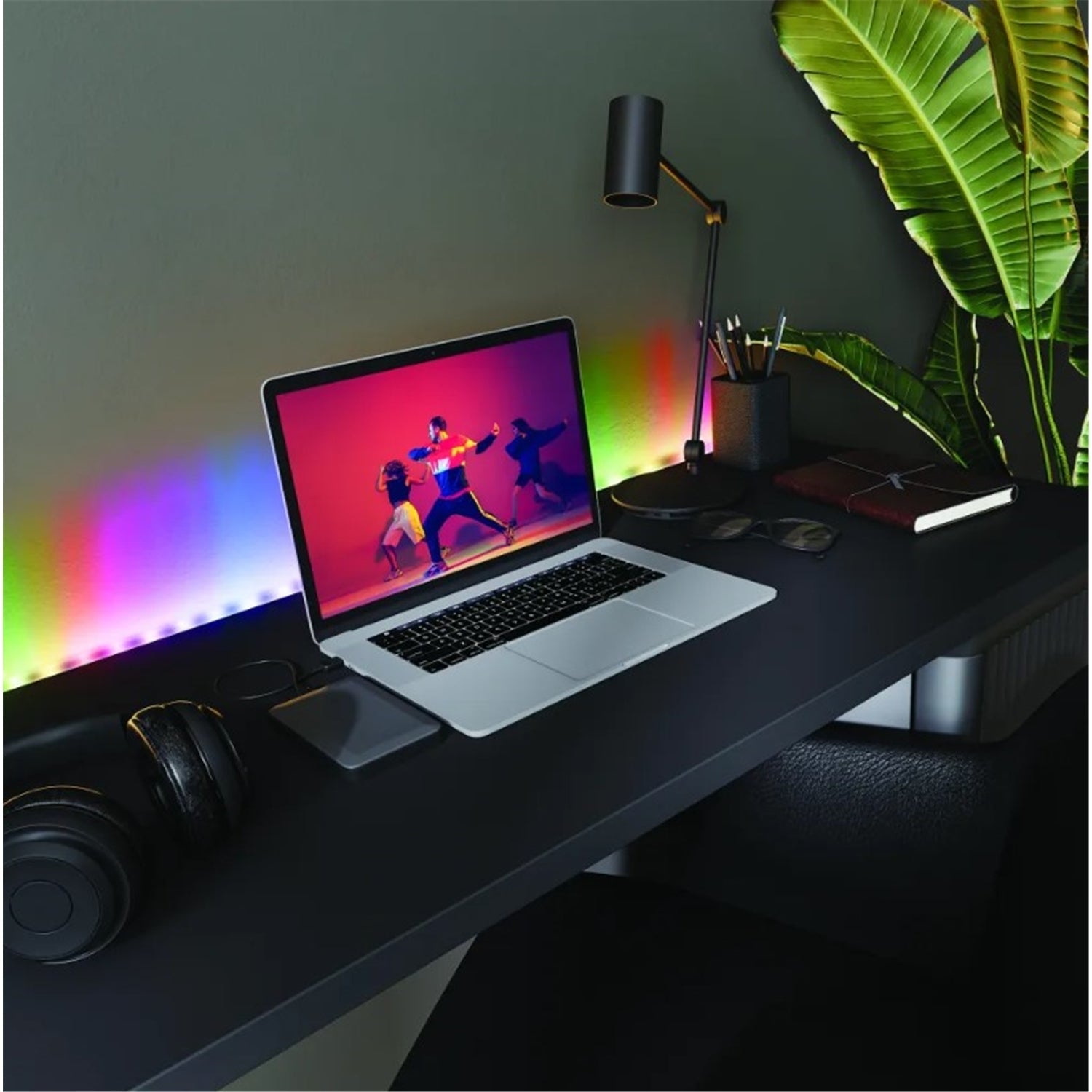 Monster - Bande Lumineuse LED Intérieur/Extérieur, Longeur de 5 Mètre, Télécommande Incluse - Simple Boutique