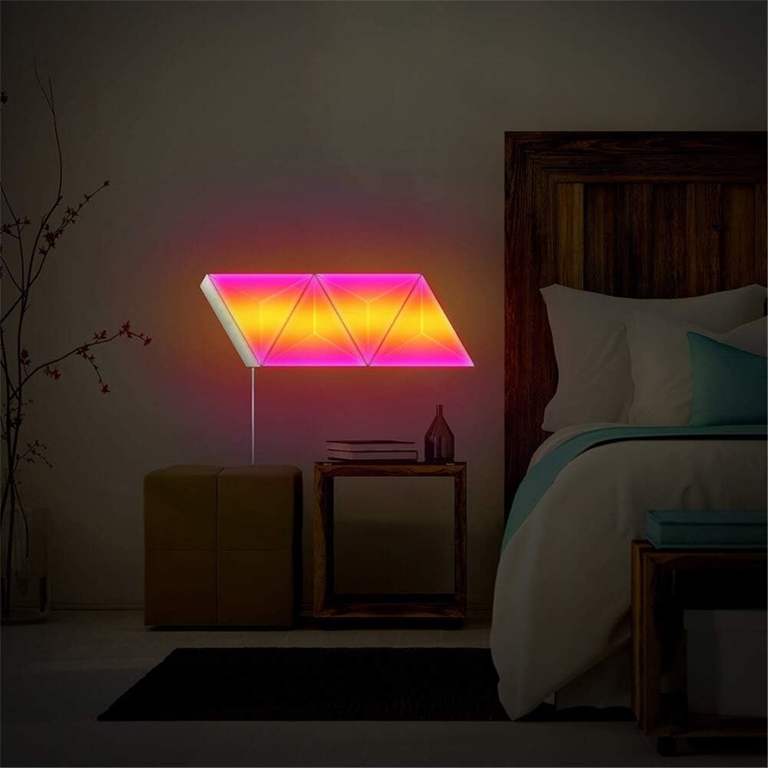 Monster - Ensemble de 2 Panneaux Lumineux LED Intelligent, Réactif au Son, (Pack Complémentaire) - Simple Boutique