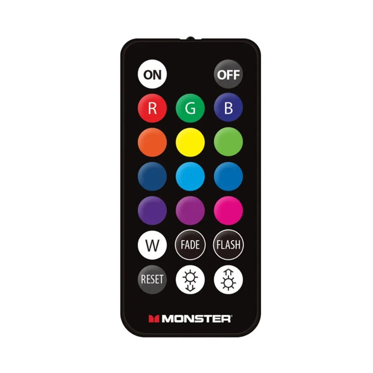 Monster - Mini Globe de Lumière LED Intérieur/Extérieur, Batterie Rechargeable, Télécommande Incluse - Simple Boutique