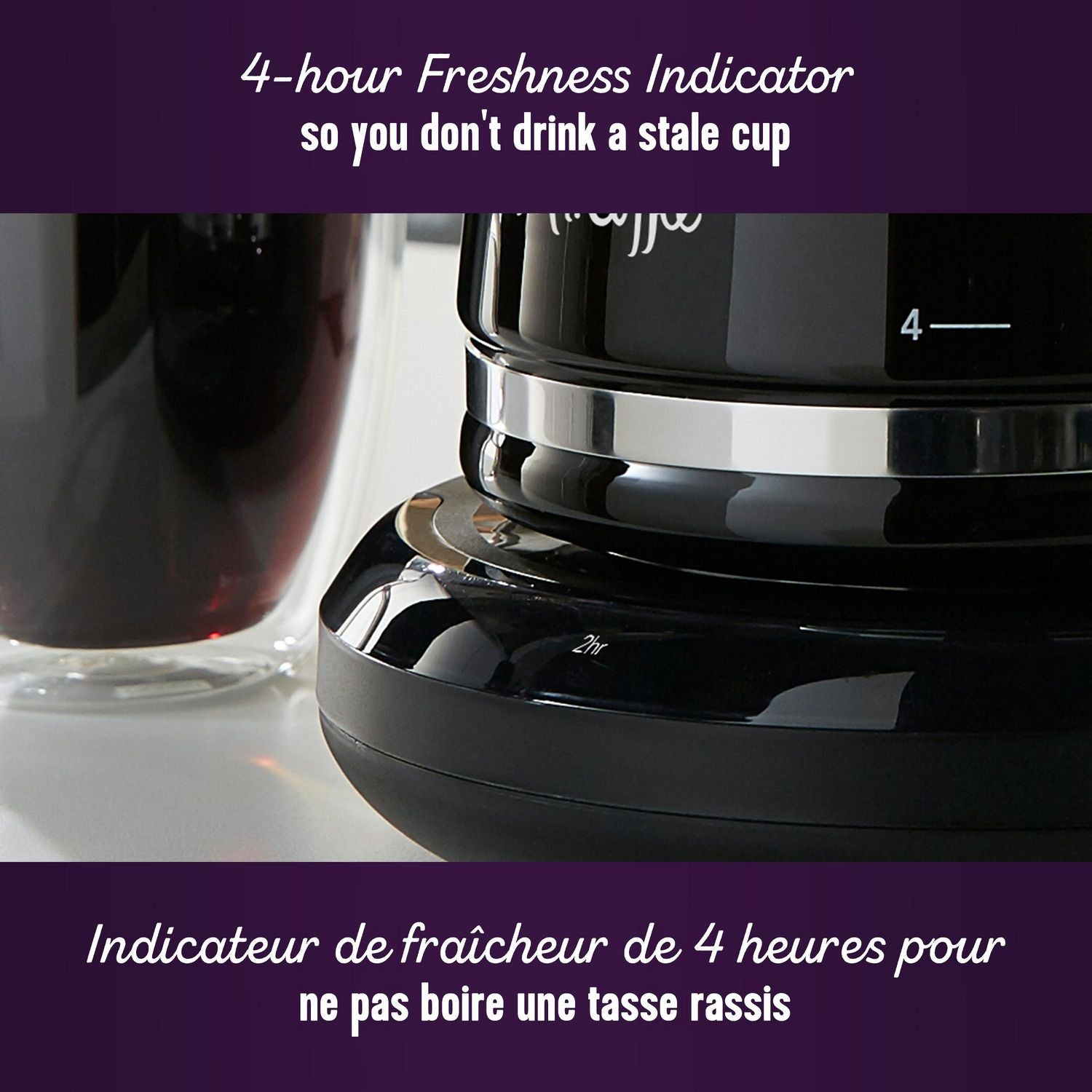Mr. Coffee - Cafetière Programmable, Capacité de 12 Tasses, Noir - Simple Boutique