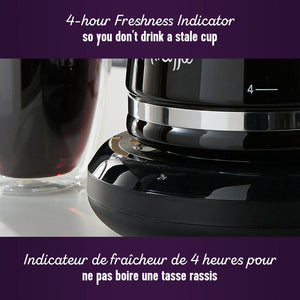 Mr. Coffee - Cafetière Programmable, Capacité de 12 Tasses, Noir - Simple Boutique