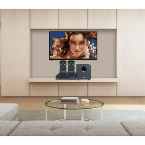 Naxa - Ensemble de Haut-Parleur et DVD pour Cinema Maison, 2.1 Canaux, Noir - Simple Boutique