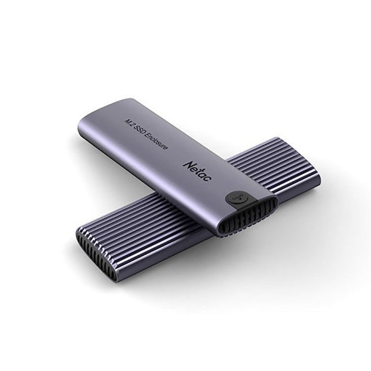 Netac - Boitier Externe de Disque Dure NVME/SATA USB 3.1, 10GBPS, USB-C Vers USB-C/ USB-C Vers USB-A - Simple Boutique