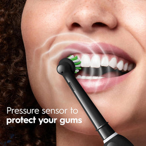 Oral-B - Brosse à Dent Électrique Rechargeable Black 1000, Brossette CrossAction, Noir - Simple Boutique