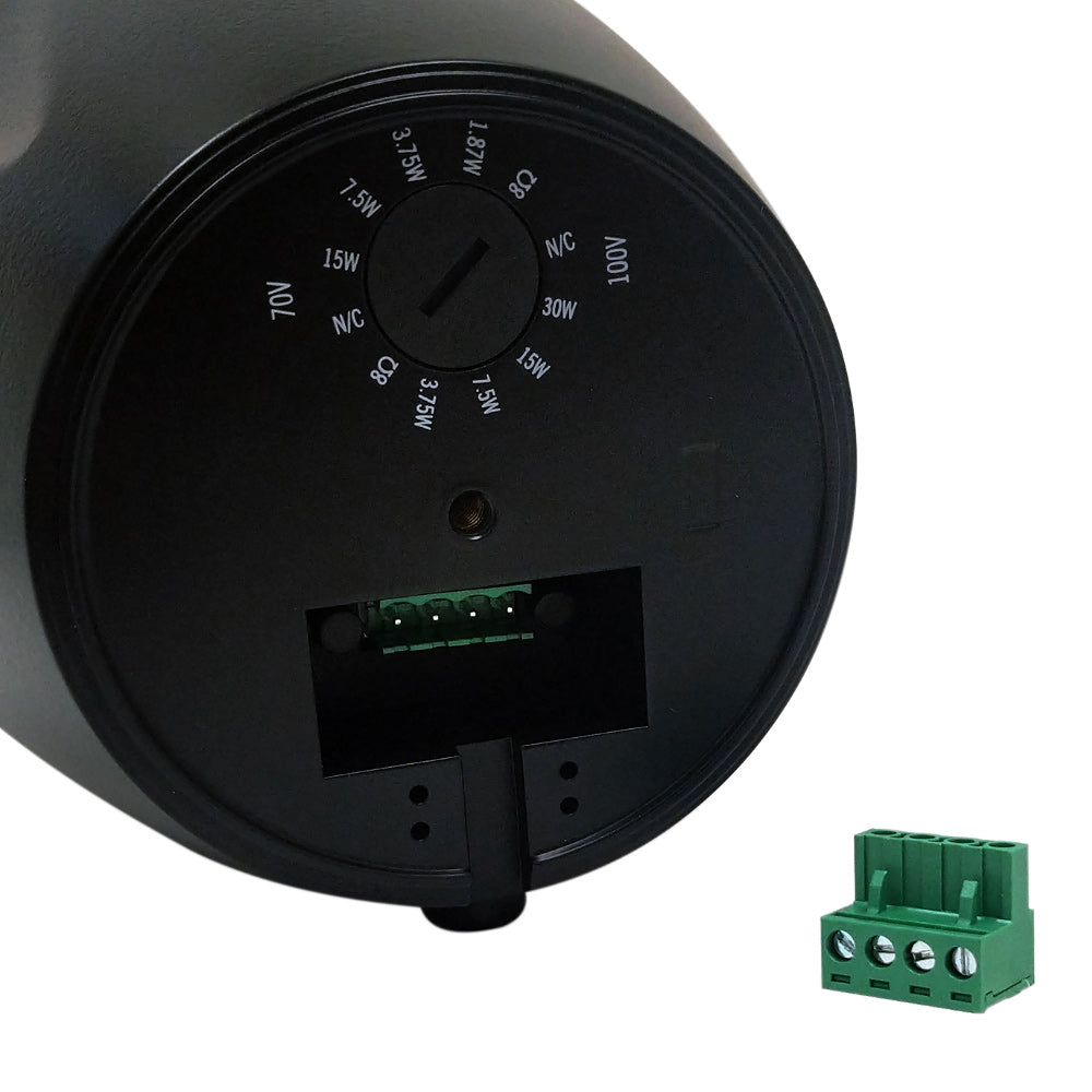 Phantom Haut-parleur Suspendu 5.25 pouces - 70V/100v ou 8 Ohms 60W Max (paire) - Noir - Simple Boutique