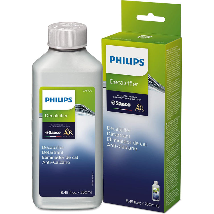 Philips - Détartrant pour Machine à Expresso, Pour 1 Cycle de Détartrage, 250ml - CA6700/47 - Simple Boutique