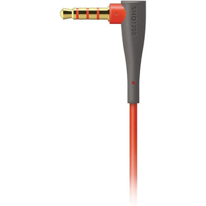 Philips - Écouteurs Intra-Auriculaire Filaire ActionFit Avec Microphone et Télécommande Intégré, Gris et Orange - Simple Boutique