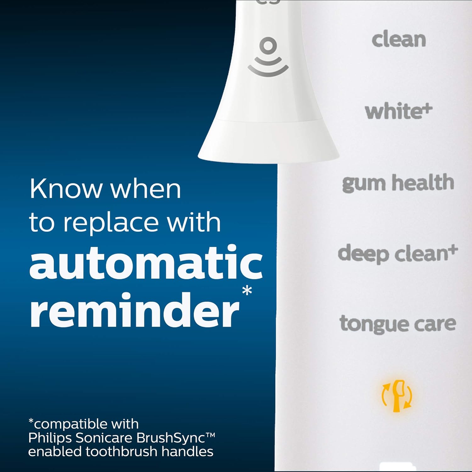 Philips - Lot de 2 Recharges pour Brosse à Dent Électrique, C3 Élimination de la Plaque + Blanchiment - Simple Boutique