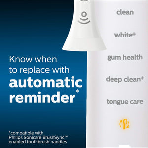Philips - Lot de 2 Recharges pour Brosse à Dent Électrique, C3 Élimination de la Plaque + Blanchiment - Simple Boutique
