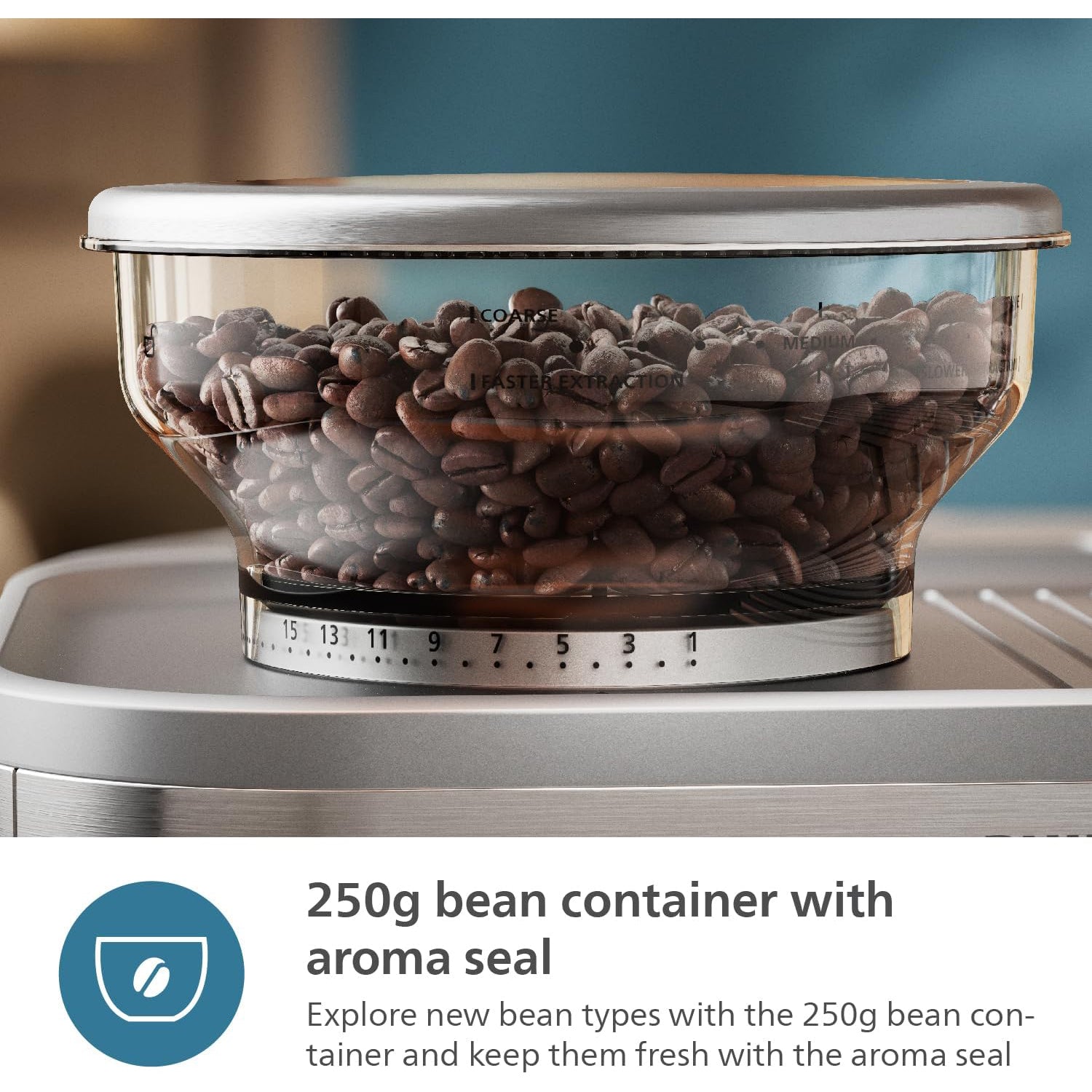 Philips - Machine à Espresso Semi-Automatique BaristaBrew, Tasseur Calibré, Bac à Grains de 250g - PSA3218/01 - Simple Boutique