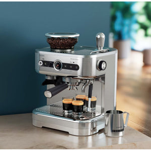 Philips - Machine à Espresso Semi-Automatique BaristaBrew, Tasseur Calibré, Bac à Grains de 250g - PSA3218/01 - Simple Boutique