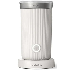 Philips - Machine à Expresso Baristina, 16 Bars de Pression, Mousseur à Lait Inclus, Blanc - BAR303/00 - Simple Boutique