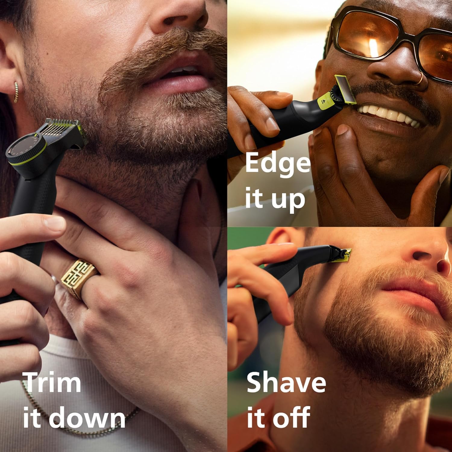 Philips - Rasoir Électrique One Blade Pro 360 pour Corp et Visage, 100% Étanche - Simple Boutique