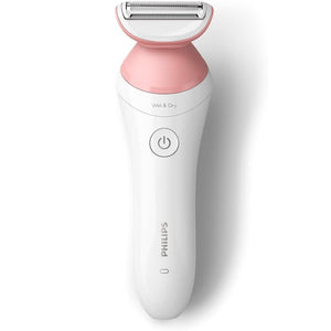 Philips - Rasoir Sans-Fil pour Femme Série 6000, Pour Peau Sèche ou Humide, Rose - Simple Boutique