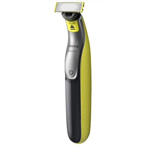 Philips - Rasoir/Tondeuse OneBlade pour le Visage et le Corp Rechargeable, Pour Peau sèche ou Humide, Vert - Simple Boutique
