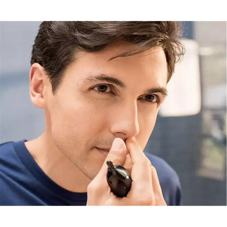 Philips - Tondeuse Nez, Oreilles et Sourcils, Sans Fils, Sans Tiraillement, Gris - Simple Boutique