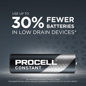 Procell Constant - Piles Alcaline Industrielles AA, Pour Appareils Professionnels, Emballage de 24 - Simple Boutique