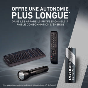Procell Constant - Piles Alcaline Industrielles AA, Pour Appareils Professionnels, Emballage de 24 - Simple Boutique