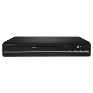 Proscan - Lecteur DVD Compact à 2 Canaux, Balayage Progressif avec Télécommande, Noir - Simple Boutique