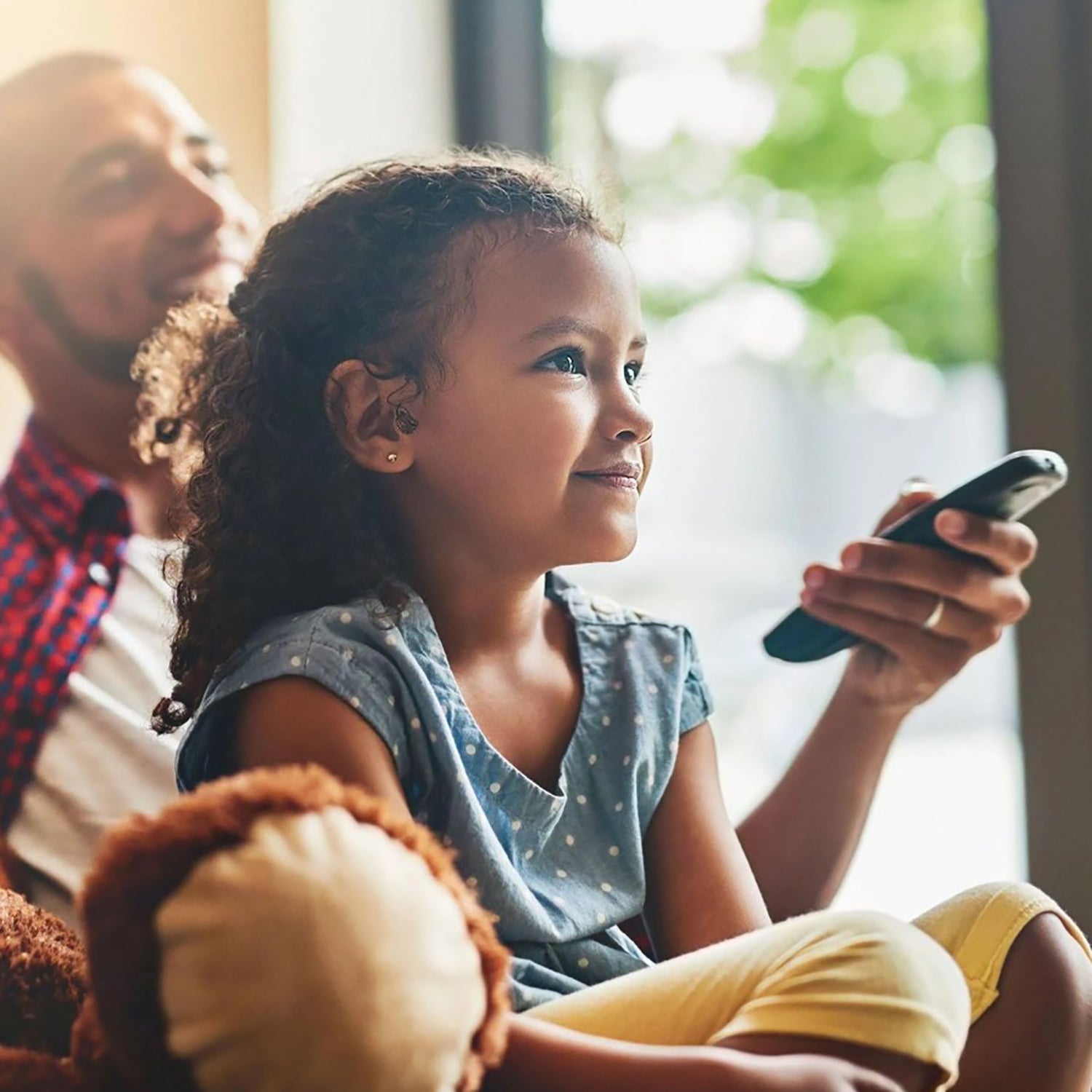 RCA - Télécommande Universelles Rechargeable avec Touches pour Appareil de Diffusion en Continu - Simple Boutique