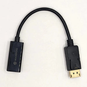 Rockstone - Adaptateur Display Port à HDMI, Résolution 1080p Full HD - Simple Boutique