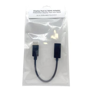 Rockstone - Adaptateur Display Port à HDMI, Résolution 1080p Full HD - Simple Boutique