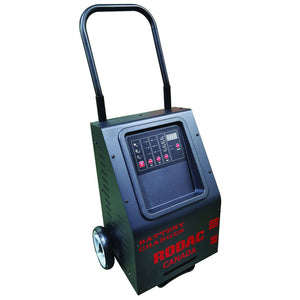 Rodac - Chargeur de batterie et démarreur de moteur avec fonctions de 2A, 10A, 40A et 200A - Simple Boutique