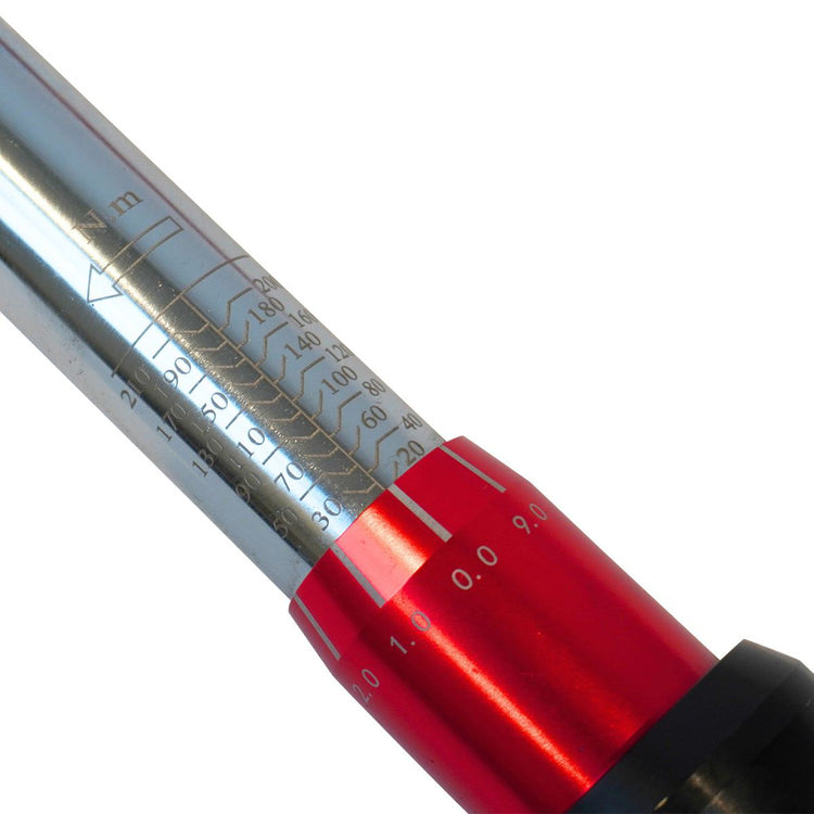 Rodac - Clé dynamométrique à prise 1/2", 14-3/4-154.9 pi/lb - Simple Boutique