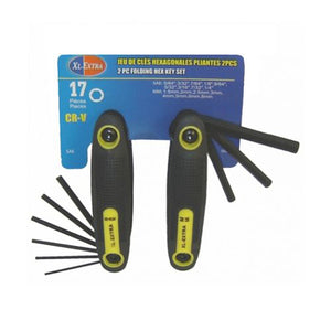 Rodac - Clés Hexagonales Pliantes-17 Pcs - Simple Boutique