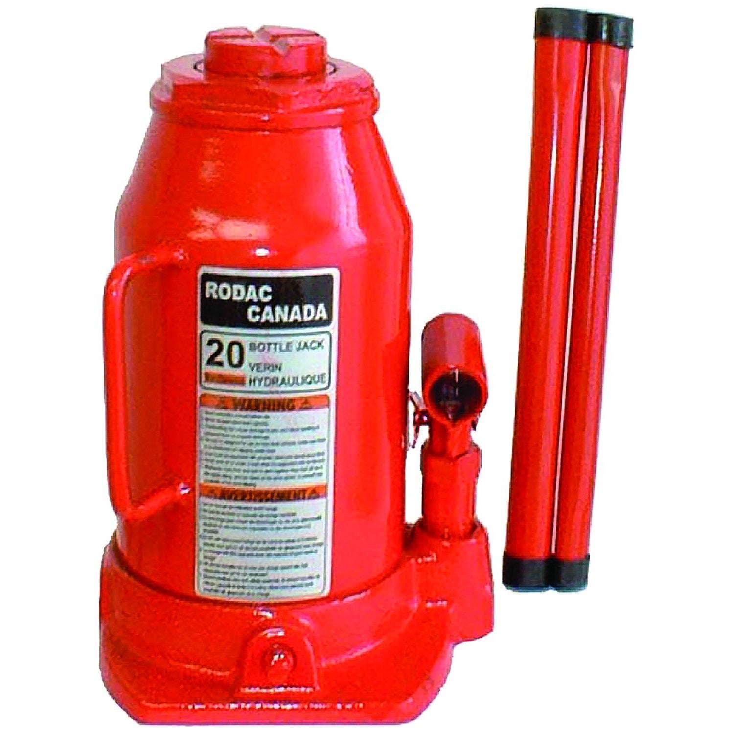 Rodac - Cric Hydraulique à Bouteille 12 Tonnes pour Charges Lourdes - Simple Boutique