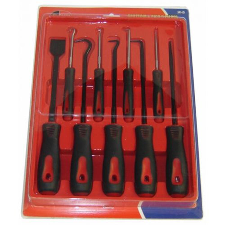 Rodac - Ensemble De Grattoir, Pics Et Crochets-9 Pièces - Simple Boutique