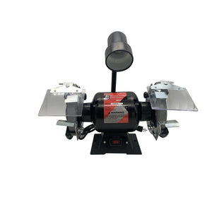 Rodac - Meuleuse D'Établi 6" Avec Lampe De Travail 110V - Simple Boutique