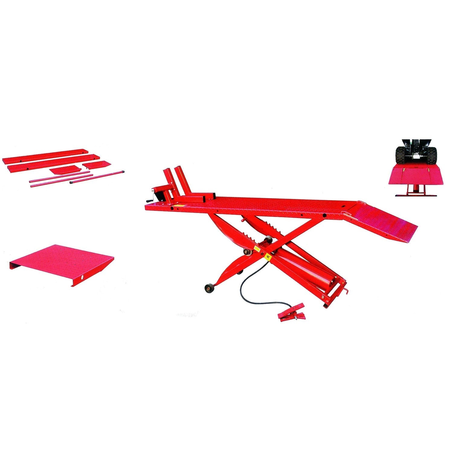 Rodac - RDML1500 - Table élévatrice pour bicycles et VTT - Simple Boutique